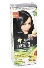 GARNIER COLOR NATURALS  BLACK HAIR COLOUR